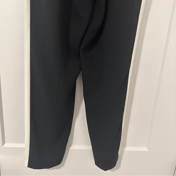 Babaton Aritzia Black White Tuxedo Cropped Trouser Pants Size 4 Women’s - Picture 7 of 12